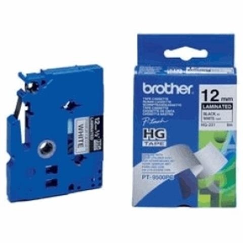 Páska Brother HG231V5 - originální (Černý tisk/bílý podklad) Brother