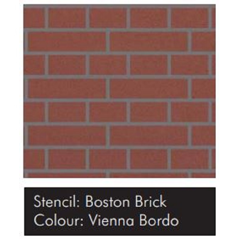 Samolepící šablona VISAGE – Boston Brick 15ks Distrimo-cz