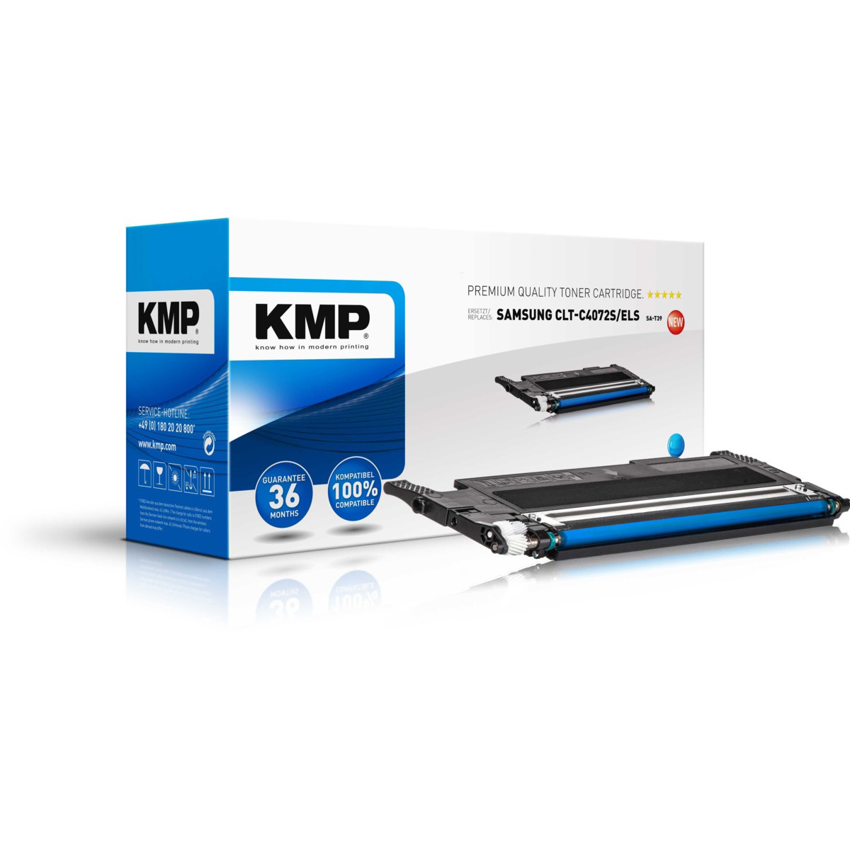 Kompatibilní KMP Toner Samsung CLT-C4072S