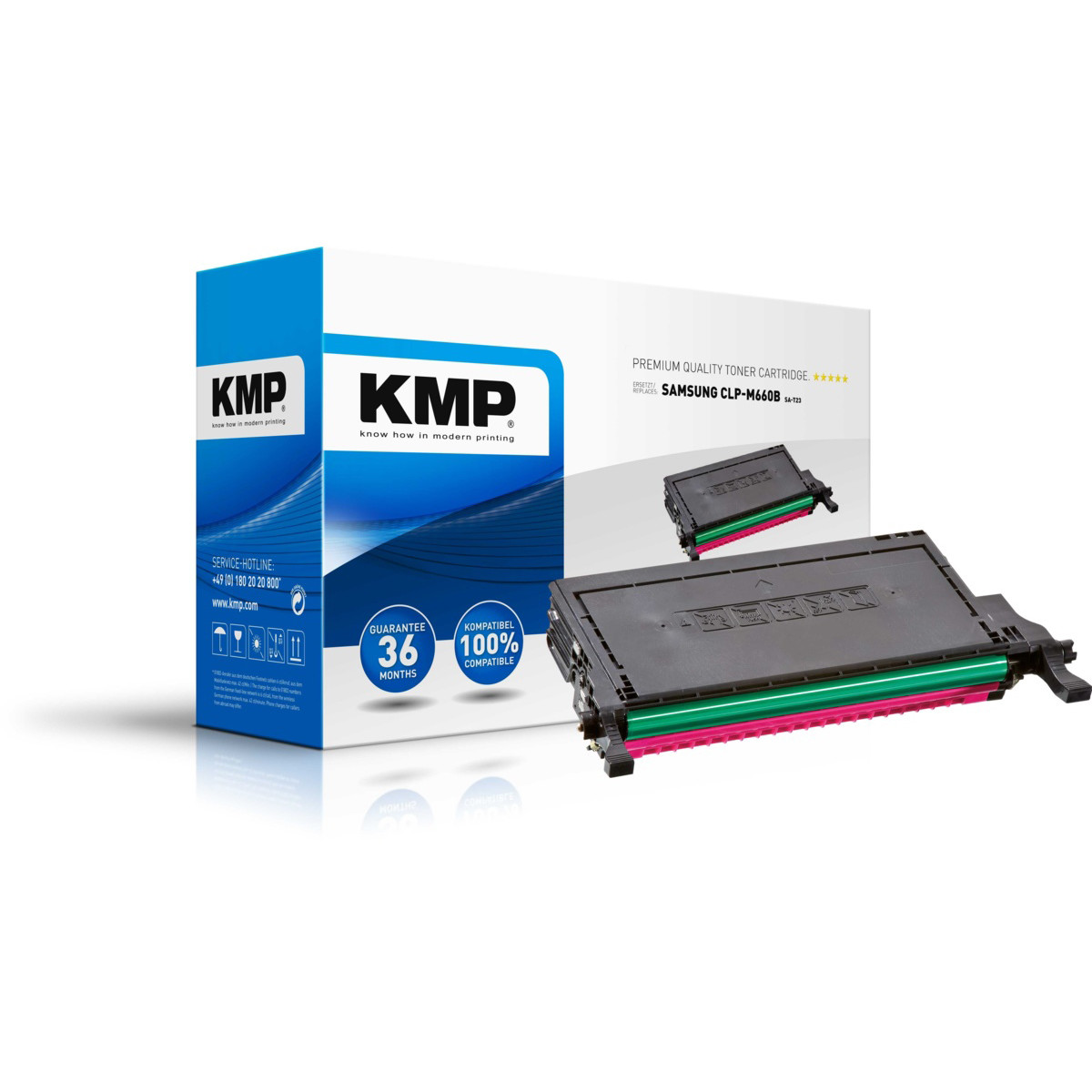 Kompatibilní KMP Toner Samsung CLP-M660A