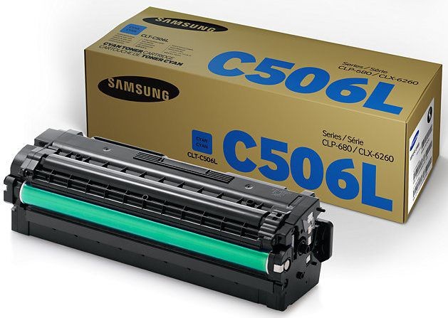 Samsung originální toner CLT-C506L cyan pro CLP-680