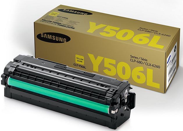 Samsung originální toner CLT-Y506L yellow pro CLP-680