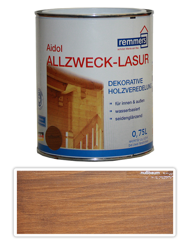 Remmers Aidol Allzweck Lasur 0.75l Ořech Remmers