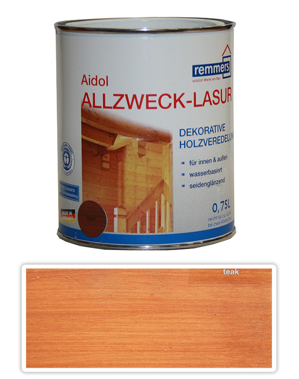 Remmers Aidol Allzweck Lasur 0.75l Teak Remmers