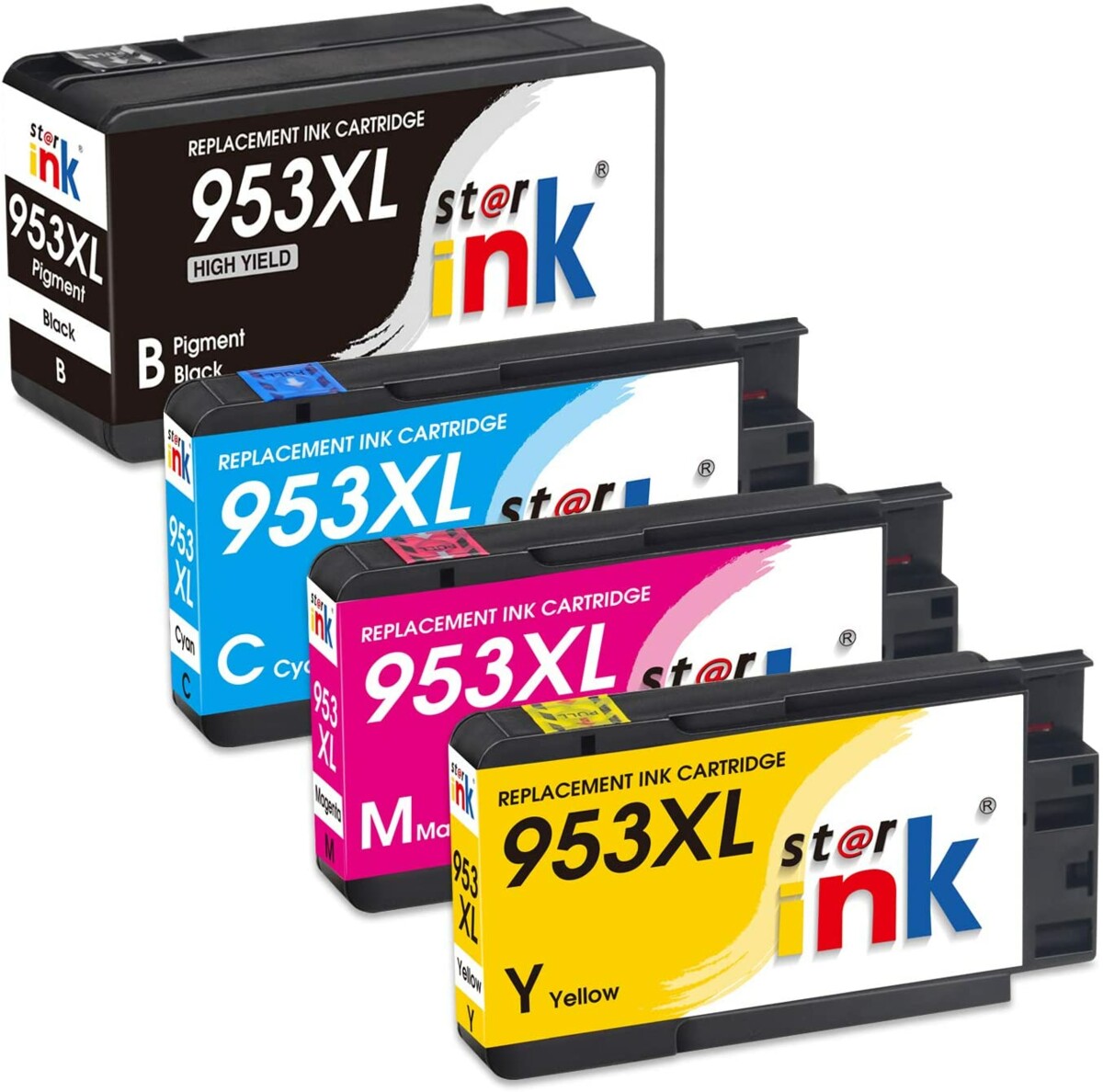 Kompatibilní ToneryNáplně Starink  cartridge HP 953BK XL (Černá) Starink