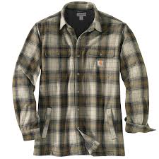 Košile Carhartt Hubbard Sherpa Lined Shirt Jac Carhartt