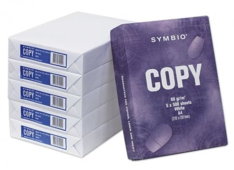 Kancelářský papír Symbio Copy A4 80g bílý 500 listů Papermax-cz