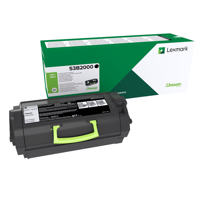 Toner Lexmark 53B2000 - originální (Černý) Lexmark