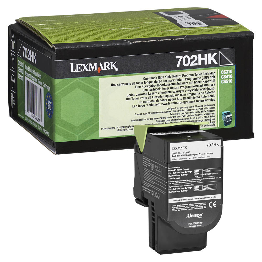 Toner Lexmark 702HK