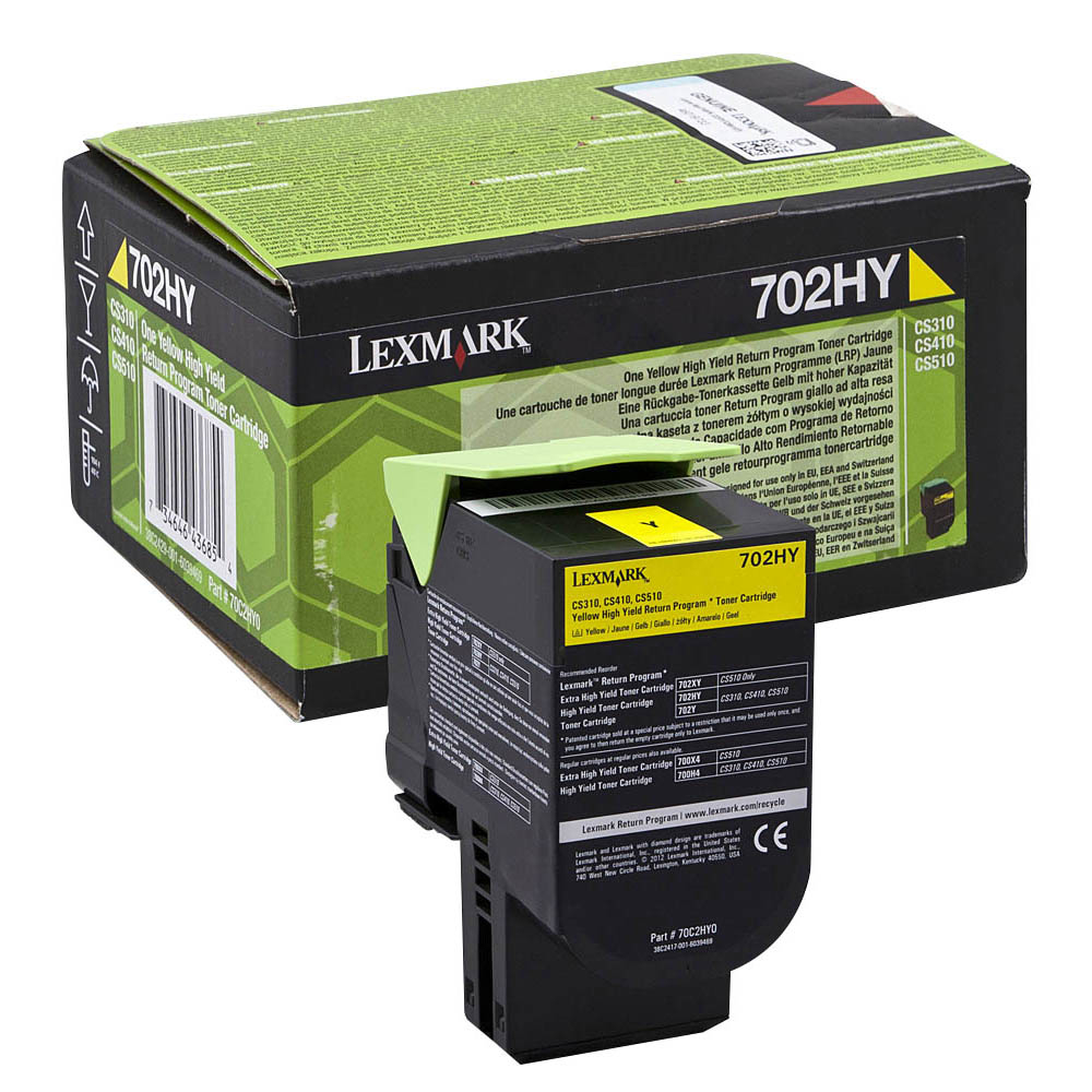 Toner Lexmark 702HY