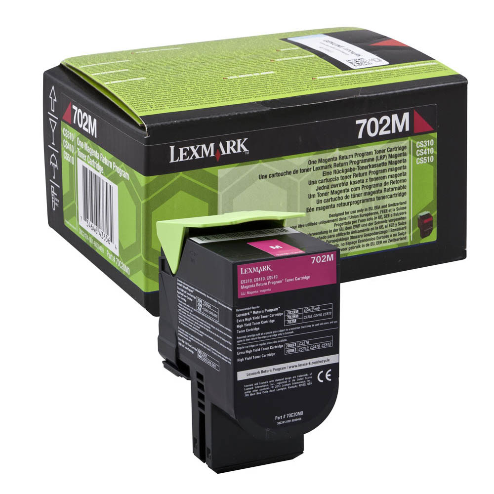 Toner Lexmark 702M