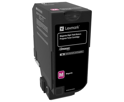 Toner Lexmark 74C2HM0 Return - originální (Purpurový) Lexmark