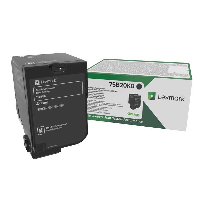 Toner Lexmark 75B20K0 - originální (Černý) Lexmark