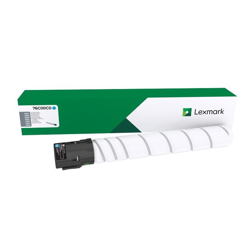 Toner Lexmark 76C00C0 - originální (Azurový) Lexmark