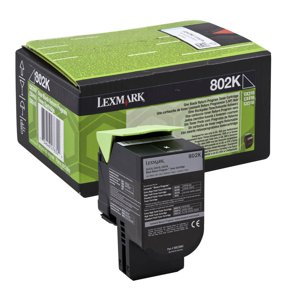 Toner Lexmark 802K Return