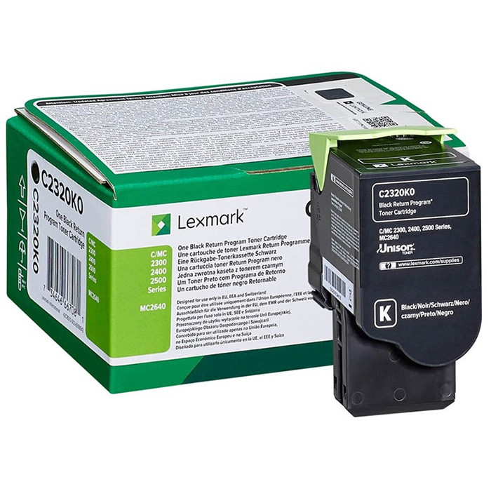 Toner Lexmark C2320K0