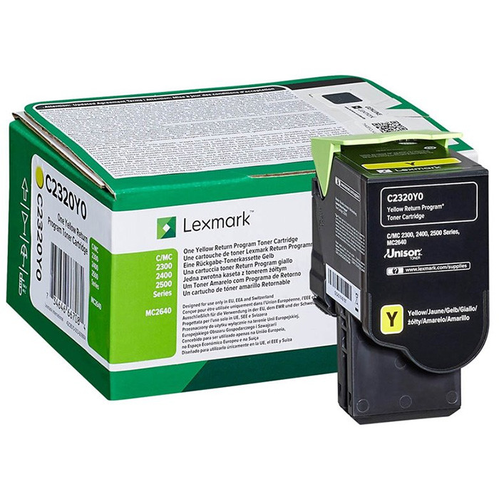 Toner Lexmark C2320Y0