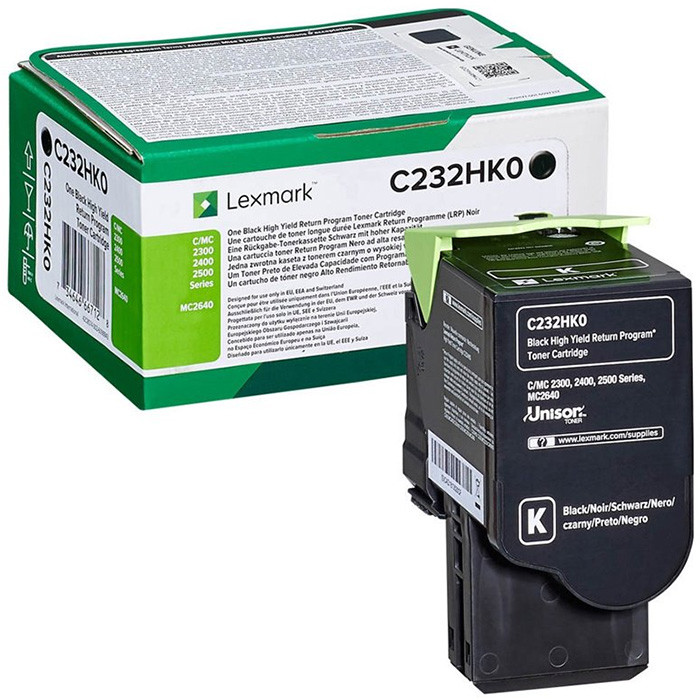 Toner Lexmark C232HK0