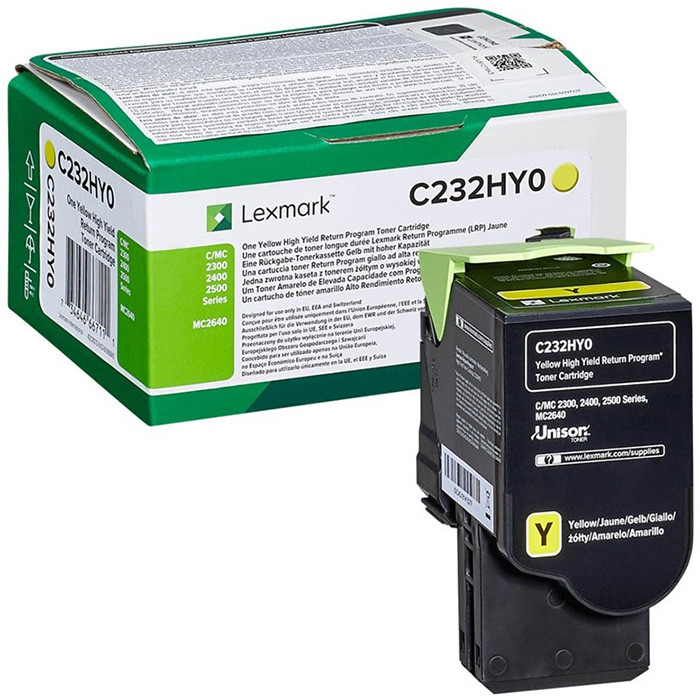 Toner Lexmark C232HY0