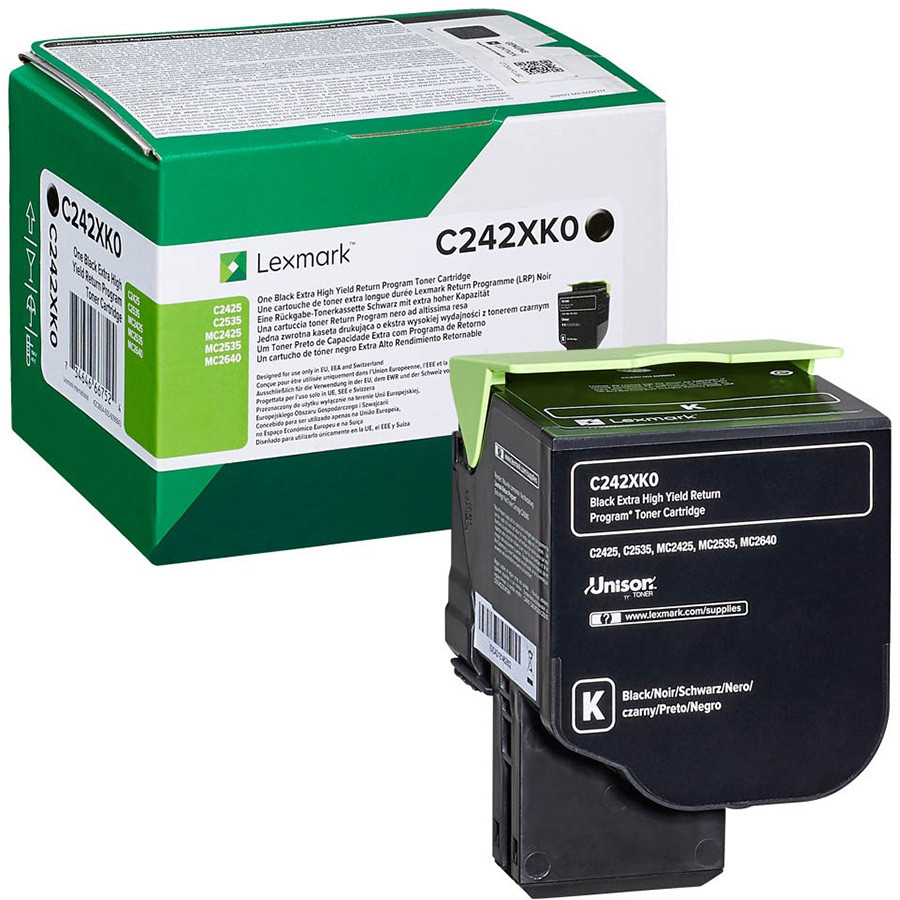 Toner Lexmark C242XK0