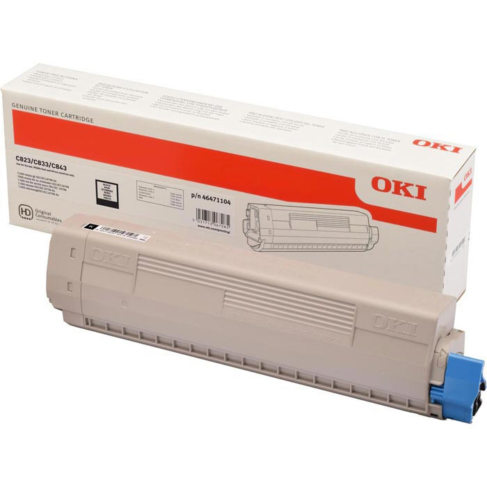 Toner OKI 46471104 - originální (Černý) OKI