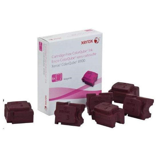 Tuhý inkoust (vosk) Xerox 108R01023 (Purpurový) (6 kusů) - originální Xerox