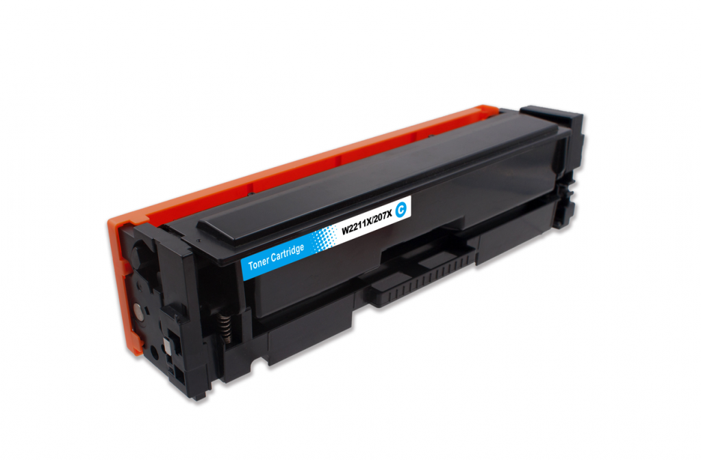 Alternativa Color X HP 207X W2211X Cyan - kompatibilní modrý toner 2 450 stra.  Bez čipu Papermax-cz