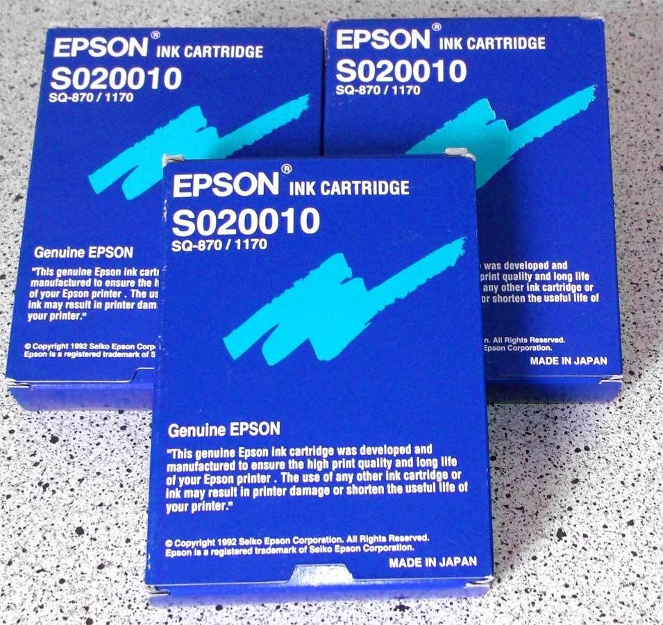 Zásobník Epson S020010 (Černý) Tonery Náplně