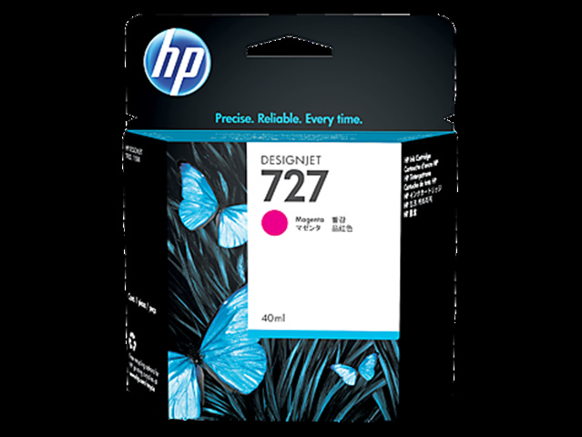 Zásobník HP č.727 - B3P14A (Purpurový) - originální Hp