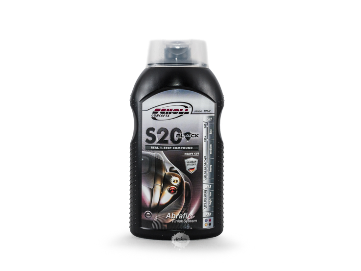 Středně silná leštící pasta Scholl Concepts S20 Black (500 ml)Scholl Concepts