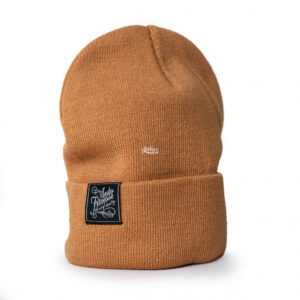 Zimní čepka Auto Finesse The Essential Logo Beanie MustardAuto Finesse