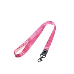 Dlouhá klíčenka Auto Finesse Luxury Embossed Lanyard Long PinkAuto Finesse