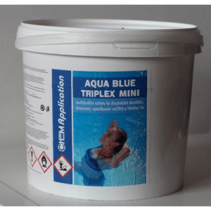 Triplex tablety MINI 3kg (po 20g) - chlor trio (kombi tablety) AQUA BLUEAqua Blue