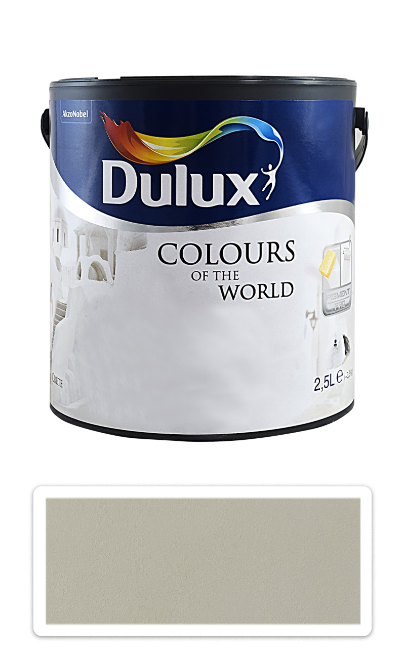 DULUX Colours of the World - matná krycí malířská barva do interiéru 2.5 l Bílé víno DULUX