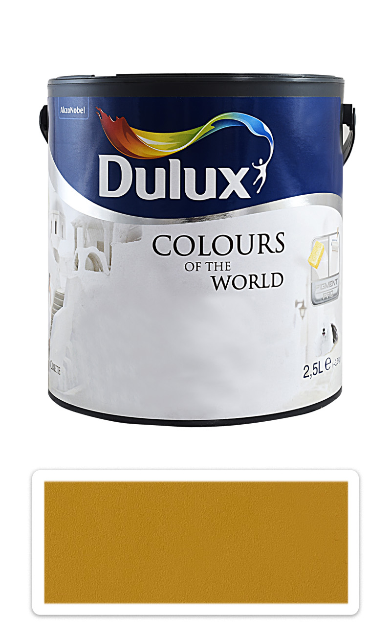 DULUX Colours of the World - matná krycí malířská barva do interiéru 2.5 l Kořen kurkumy DULUX