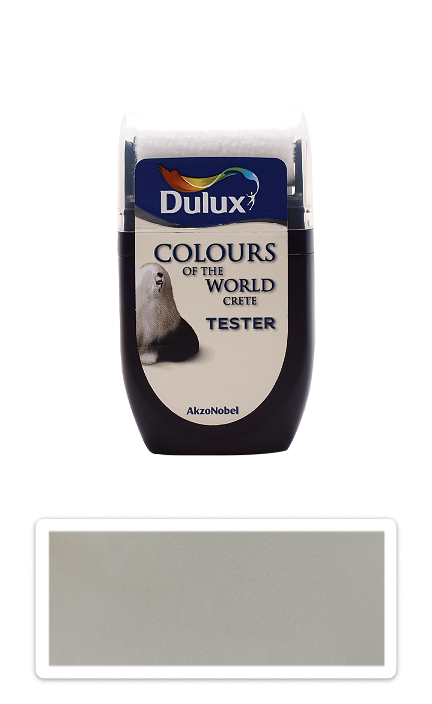 DULUX Colours of the World - matná krycí malířská barva 0.03 l Polární noc vzorek DULUX