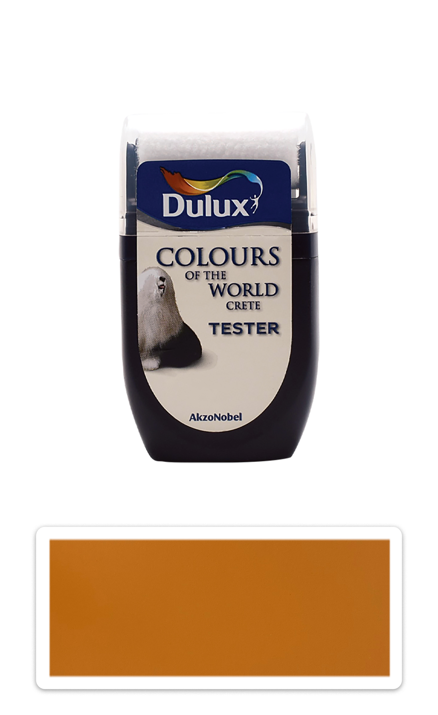 DULUX Colours of the World - matná krycí malířská barva 0.03 l Sušená meruňka vzorek DULUX