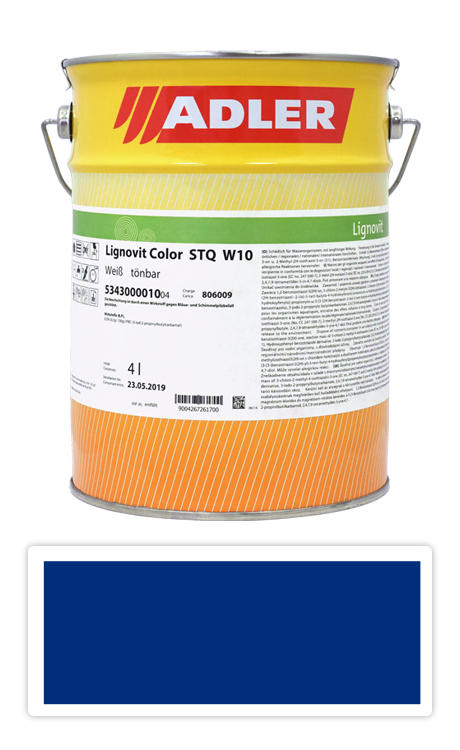 ADLER Lignovit Color 4l Signalblau RAL 5005 ADLER