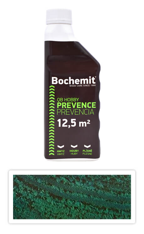 BOCHEMIT QB Hobby - impregnace na nové dřevo 1 l Zelená BOCHEMIT