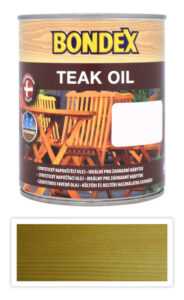 BONDEX Teak Oil - přírodní týkový olej 0.75 Bezbarvý BONDEX