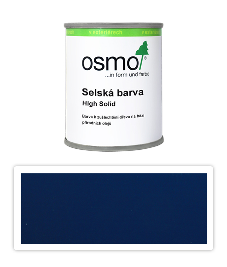 Selská barva OSMO 0.125l Královská modř 2506 OSMO