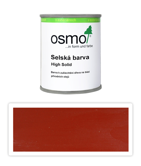 Selská barva OSMO 0.125l Nordicky červená 2308 OSMO