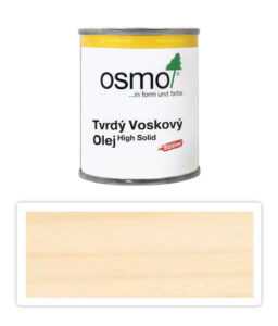 Tvrdý voskový olej OSMO barevný 0.125l Bílý 3040 OSMO