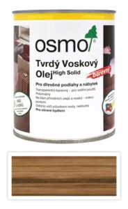 Tvrdý voskový olej OSMO barevný 0.125l Hnědá zem 3073 OSMO