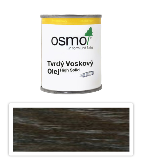 OSMO Tvrdý voskový olej Efekt pro interiéry 0.125 l Stříbrný 3091 OSMO