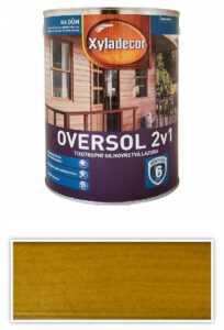 XYLADECOR Oversol 2v1 - tixotropní silnovrstvá lazura na dřevo 5 l Vlašský ořech XYLADECOR