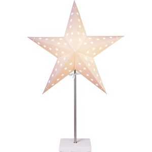 Star trading Stolní lampa hvězda LEO V.65 cm bílá Star trading