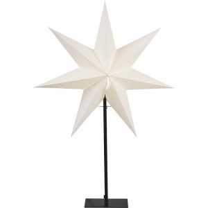 Star trading Stolní lampa hvězda FROZEN V.80 cm bílá Star trading