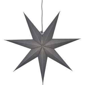 Star trading Papírová hvězda OZEN V.70 cm šedá Star trading