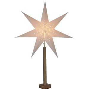 Star trading Stolní lampa hvězda ELICE V.85 cm hnědý podstavec Star trading